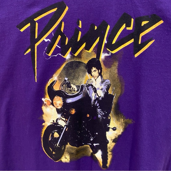 Prince Purple Rain motorcycle tee - Picture 1 of 6